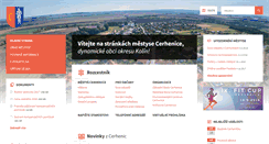 Desktop Screenshot of cerhenice.cz
