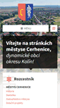 Mobile Screenshot of cerhenice.cz
